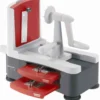 Westmark 113-32260 Gemüseschneidemaschine SPIROMAT, Rot/weiß/grau (1 Stück)