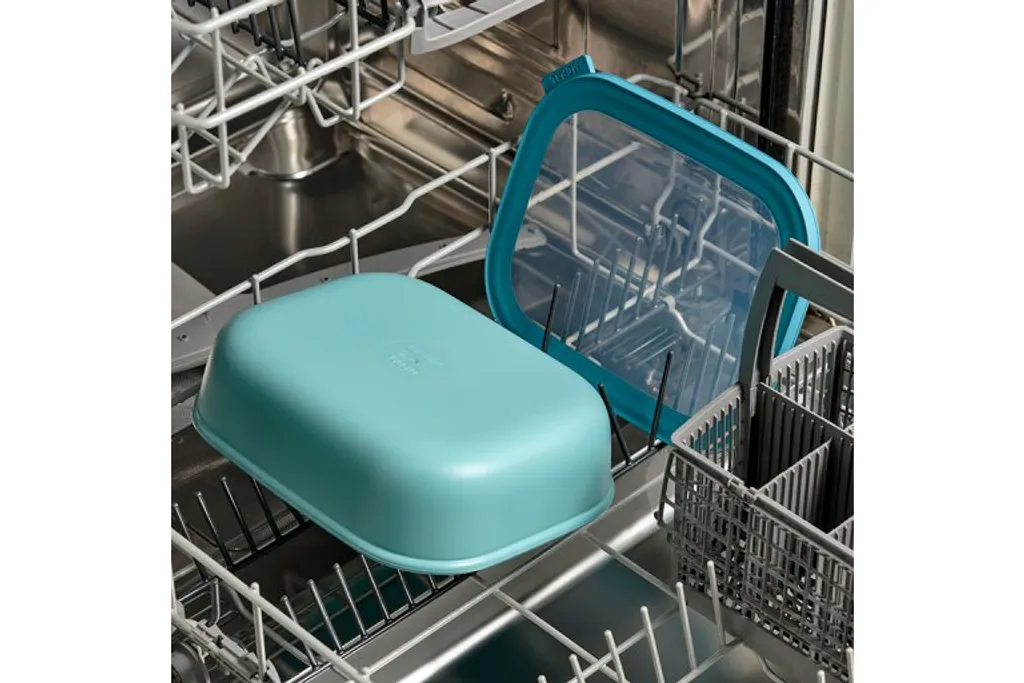 Mepal - Cirqula Vorratsdose Multi Schüssel & Schalen Rechteckig - Aufbewahrungsbox & Frischhaltedosen Mit Deckel - 500 Ml - Nordic Blush 5 Mepal - Cirqula Vorratsdose Multi Schüssel & Schalen Rechteckig - Aufbewahrungsbox & Frischhaltedosen Mit Deckel - 500 Ml - Nordic Blush – Bild 5