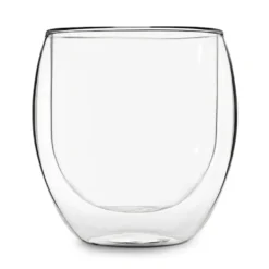 DUOS 6X 410ml Jumbo Doppelwandige Thermo-Gläser + 6X Edelstahl-LÖFFEL, Für Latte Macchiato, Cocktails, Vorspeisen By Feelino -Leonardo Verkäufe 930b2ce75be5ab1874eaac19261c5750