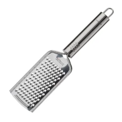 Fackelmann Reibe OVALGRIFF, Käsereibe, Zester Aus Rostfreiem Edelstahl (Farbe: Silber), Menge: 1 Stück -Leonardo Verkäufe 9395770a0280b7f6dc8c695accc0127f