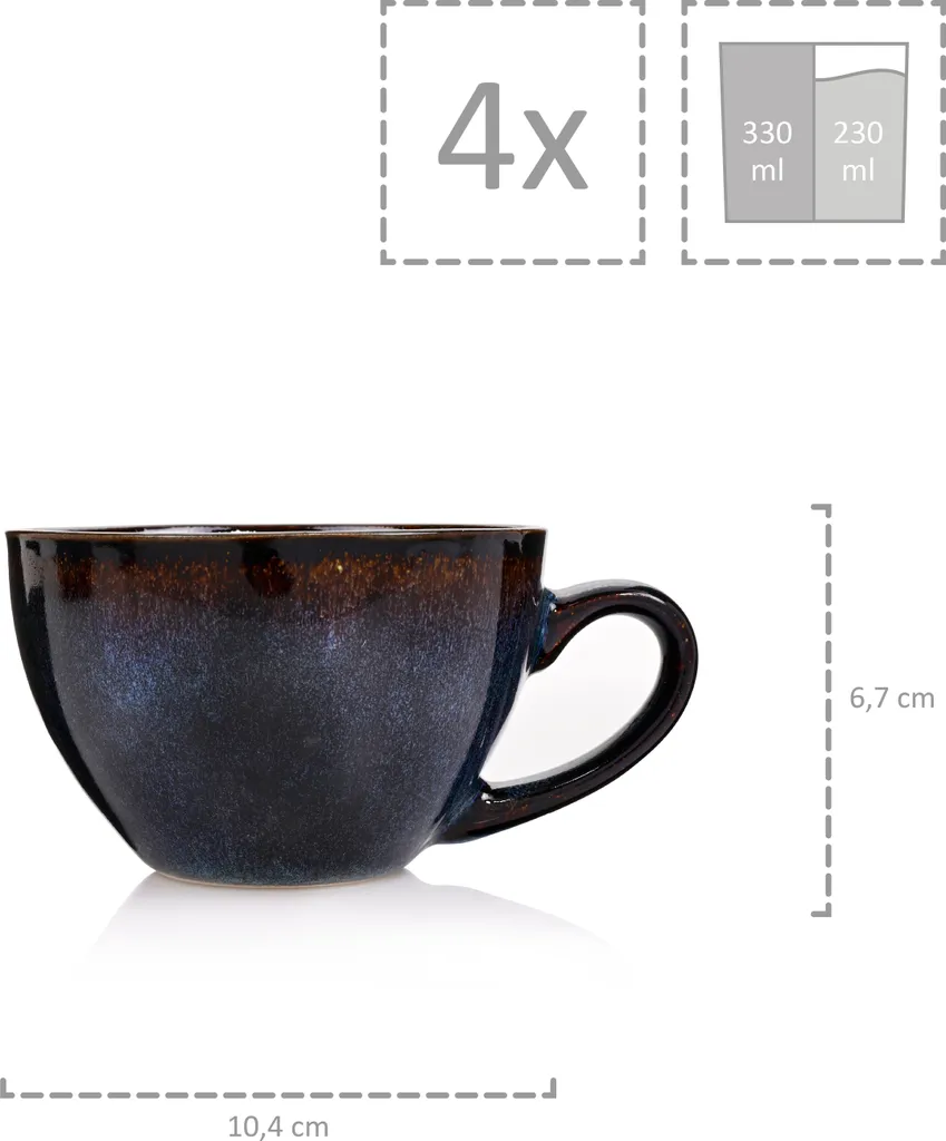 Sänger Kaffeeservice Set Tokio 12 Teilig 6 Sänger Kaffeeservice Set Tokio 12 Teilig – Bild 6