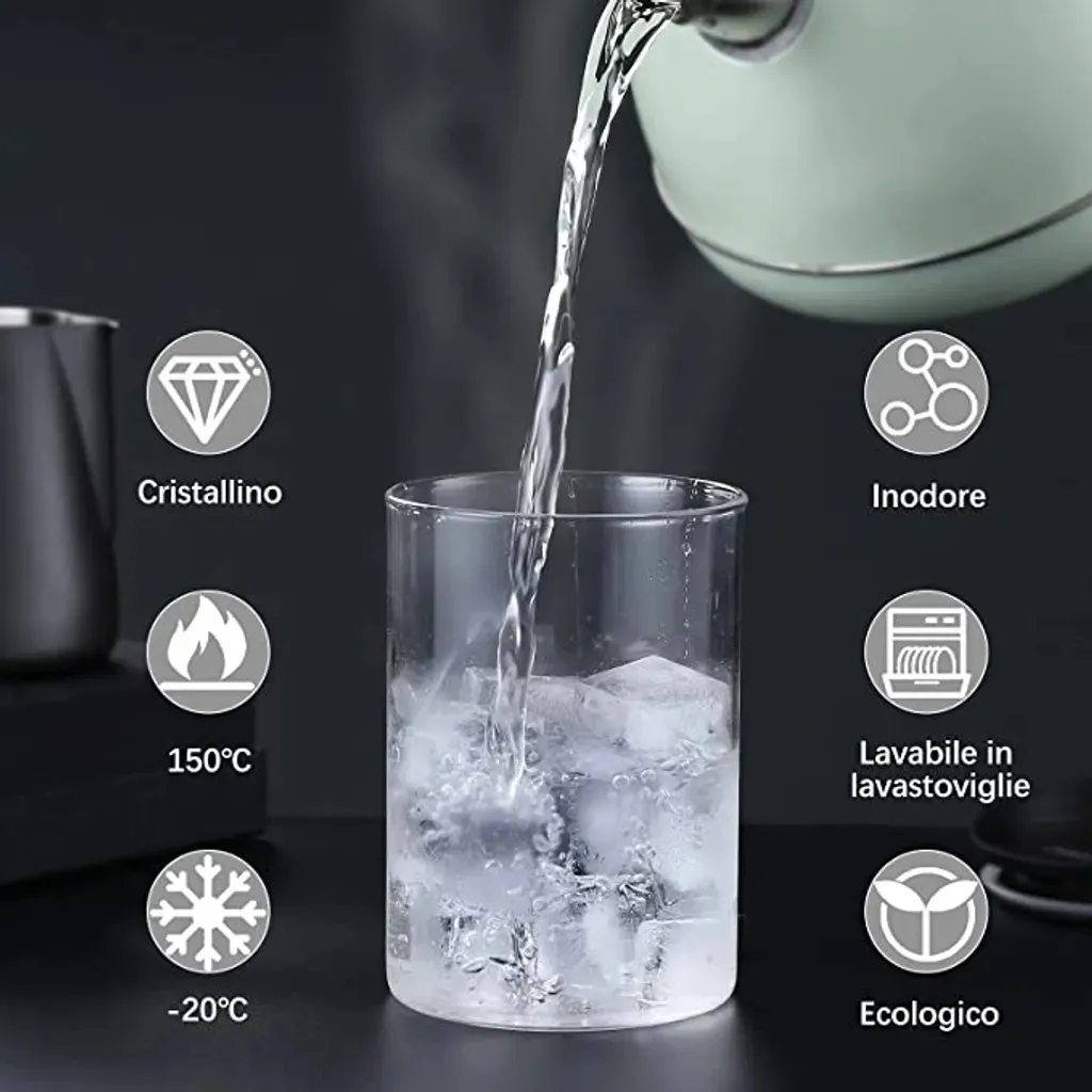 CMYBABEE Vorratsdose Glas 1400ML, Höhe 21 Cm, Vorratsglas Mit Deckel, Kaffeebohnen Behälter, Müslidose, Frischhaltedose Mit Große Einfüllöffnung (M, 1 Stück) 4 CMYBABEE Vorratsdose Glas 1400ML, Höhe 21 Cm, Vorratsglas Mit Deckel, Kaffeebohnen Behälter, Müslidose, Frischhaltedose Mit Große Einfüllöffnung (M, 1 Stück) – Bild 4