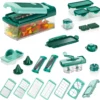 Genius Nicer Dicer Fusion Smart Set 34tlg Gemüseschneider Inkl. Nicer Twist Für Obst Und Gemüse; A34068