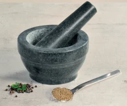 KESPER Mörser Granit Ø 16 Cm H: 8,5 Cm Mit Schlegel 71501 -Leonardo Verkäufe 95f513d6cdb5f643d0dbe23ea9f43546