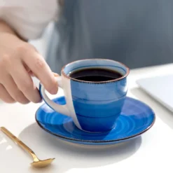 Kaffeeservice Steinzeug, Vancasso BONITA 12 Teiliges Kaffeeset, Cappuccino Tassenset Für 6 Personen, Tassen Und Untertassen -Leonardo Verkäufe 96f0a81a7914592544ca1b170d2f038c