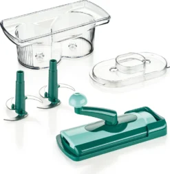 Genius Nicer Dicer Fusion Julietti (Set 34tlg.) Inkl. Reiben Obst- & Gemüseschneider Mit Selbstreinigungsfunktion; A34118 -Leonardo Verkäufe 97fe7493745066b0b05f737d14366d02