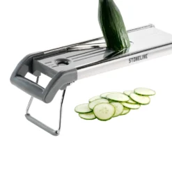 Stoneline Edelstahl Gemüsehobel Mit 5 Schneideinsätzen -Leonardo Verkäufe 9838cd203b47d4c1b4b9428a5dc2c43a