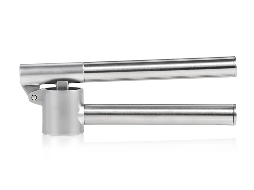 Knoblauch- Presse Aus Edelstahl Ø3cm, L 16cm Aluminium Profi 6 Knoblauch- Presse Aus Edelstahl Ø3cm, L 16cm Aluminium Profi – Bild 6