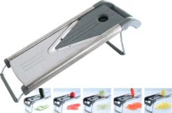 Stoneline Edelstahl Gemüsehobel Mit 5 Schneideinsätzen -Leonardo Verkäufe 9a1353b3f1329817fc7190d9ba0e0a24