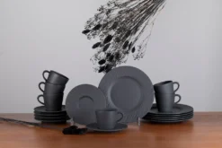 Villeroy & Boch Manufacture Rock Kaffeeservice Für 6 Personen 18-teilig