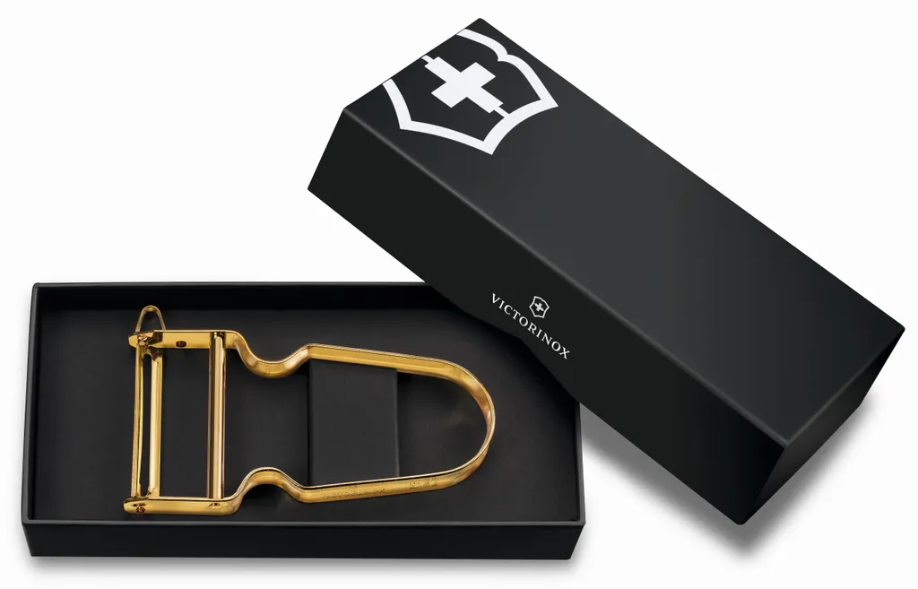 VICTORINOX Sparschäler Rex 24-karat Vergoldet Ikonischer Schäler Gold 6 VICTORINOX Sparschäler Rex 24-karat Vergoldet Ikonischer Schäler Gold – Bild 6