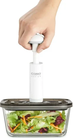 Caso Vakuum-Frischebehälter 3er Set - Für Platzsparende Aufbewahrung (1er Pack) -Leonardo Verkäufe 9e2efd8f23a5c5672b5d9b045be463bf