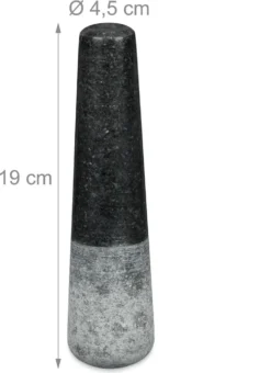 Relaxdays Granit Mörser Mit Stößel Hoch -Leonardo Verkäufe 9e520cc346cbeb999f4666146c59e265