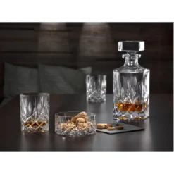 Nachtmann 0091899-0 Noblesse Whisky-Set, 1 X Karaffe/Dekanter + 2 X Whisky-Becher, Klar (1 Set) -Leonardo Verkäufe 9edc70f7a03757d474eb291a365fd568