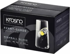 KROSNO Avant-Garde Longdrinkgläser, Set Von 6, 540 Ml -Leonardo Verkäufe 9fe6a03227f2a488a2139a851b8a26f3