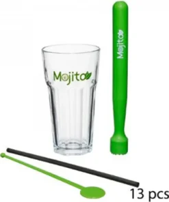 Secret De Gourmet Mojito Gläser Set Aus Glas Transparent 15cm X 8cm