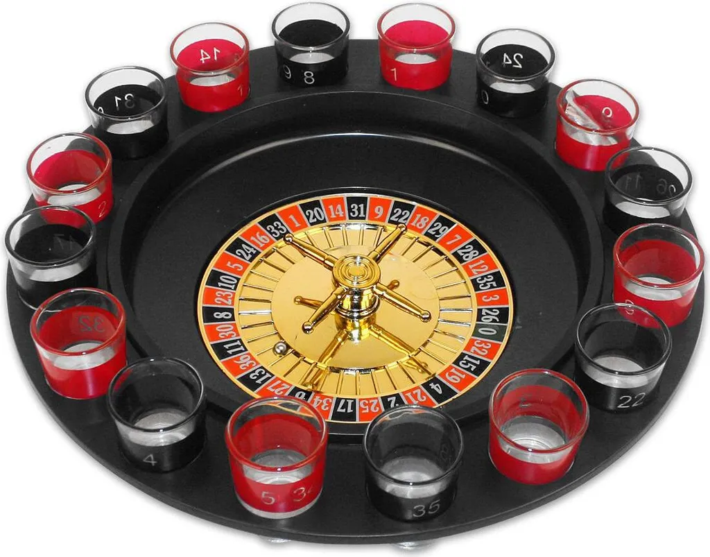 Trinkspiel Russisches Roulette Schnaps-Roulette 1 Trinkspiel Russisches Roulette Schnaps-Roulette