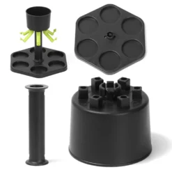 6 Schuss Glas Spiele Spender Wein Whisky Bier Wein Schnaps Spender Bar Zubehör Party Spiele Trinken Tools Glas Spender -Leonardo Verkäufe a48a73c0a272f30457c4babbf72daee6