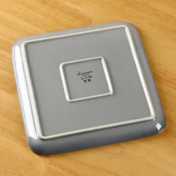 LOVECASA Tafelservice, 4-tlg Set Quadratische Speiseteller Aus Steingut, Flachteller, Frühstücksteller Für 4 Personen, Grau -Leonardo Verkäufe a509d5a5d812b3a823fb722e10ae373b