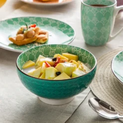 Vancasso Tafelservice Porzellan, Tulip Elegantes Geschirrset, 48 Teilig Kombiservice Mit Speiseteller, Dessertteller, Müslischalen Und Kaffeebecher Für 12 Personen -Leonardo Verkäufe a5e0594391fa36e37ea8e0167af48640