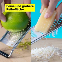 Tasty Handreibe Mit Grober Und Feiner Reibefläche Für Feines Und Grobes Reiben Von Muskatnuss, Zitronenschale Und Parmesan -Leonardo Verkäufe a6e81e2f50c51bdf2bb154324c1f4e25