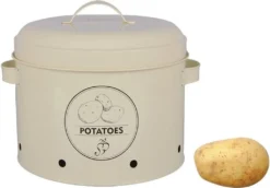 Esschert Design Vorratsdose Kartoffeln; C2070 -Leonardo Verkäufe a6fff04ffd9441c7e269bd39991588ff