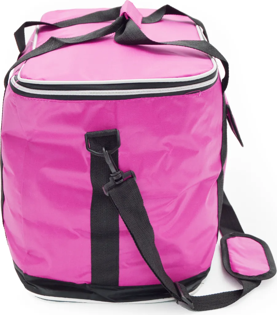 Kühltasche 30L Mit Schultergurt, XXL Isolier Kühlbox - Fuchsia/ Pink 4 Kühltasche 30L Mit Schultergurt, XXL Isolier Kühlbox - Fuchsia/ Pink – Bild 4