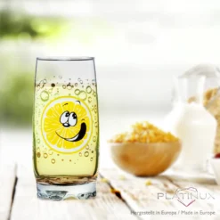 Trinkgläser Mit Lustigen Fruchtgesichtern 350ml (max. 400ml) Set 6 Teilig Aus Glas Bunt -Leonardo Verkäufe aa4ec4367c578d656cf4d26b72df0f76