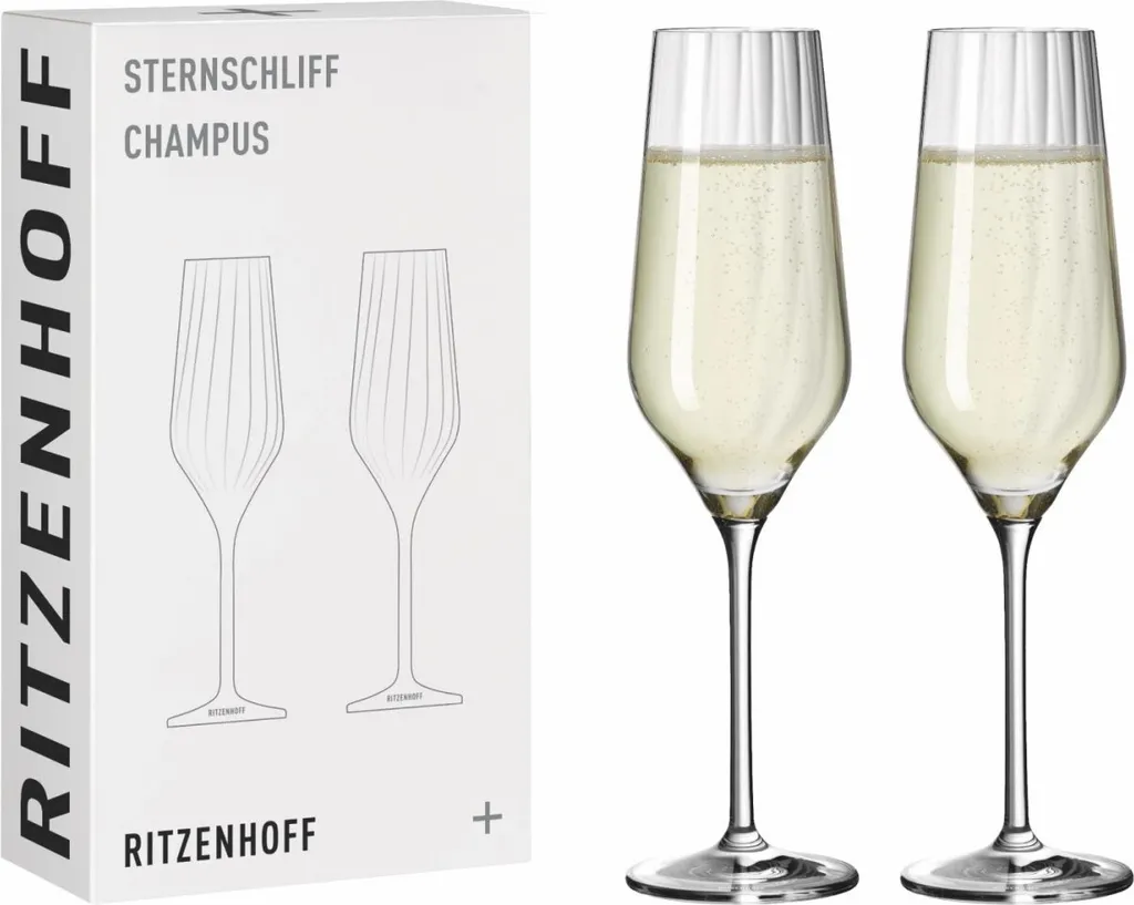 Sternschliff Champusglas-Set #2 Von Ritzenhoff Design Team 9 Sternschliff Champusglas-Set #2 Von Ritzenhoff Design Team – Bild 9