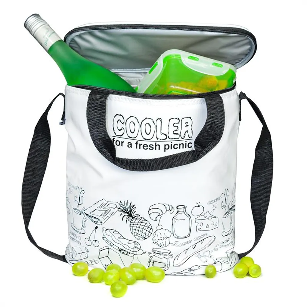 Kühltasche Weiß Tasche Kühlbox Thermo Picknicktasche Cooler Campingtasche 1 Kühltasche Weiß Tasche Kühlbox Thermo Picknicktasche Cooler Campingtasche