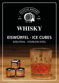 Whisky Geschenk-Set Mit 2 Gläsern, Eiswürfeln Aus Edelstahl, Zange, Samtbeutel In Einer Schönen Holzbox -Leonardo Verkäufe ab9e349eb0ac8f344c2cdd83d17f1d30