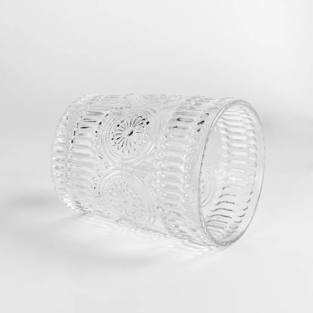 Krumble Wasserglas - Vintage - Trinkgläser - Wasserglas - Whiskeyglas - Spülmaschinenfest - 6 Stück - 260 Ml Pro Glas - Glas - Transparent 4 Krumble Wasserglas - Vintage - Trinkgläser - Wasserglas - Whiskeyglas - Spülmaschinenfest - 6 Stück - 260 Ml Pro Glas - Glas - Transparent – Bild 4