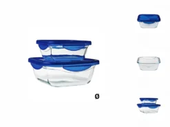 Pyrex Cook & Go Glas Square Teller Mit Deckel 0.9l -Leonardo Verkäufe aefcd6e027260be03535f8ec3f90b961