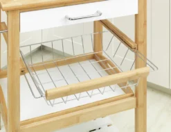 Wenko Küchenwagen Finja Aus Bambus -Leonardo Verkäufe b084ecb2b9bb5a8a791578f1e4ef7c60