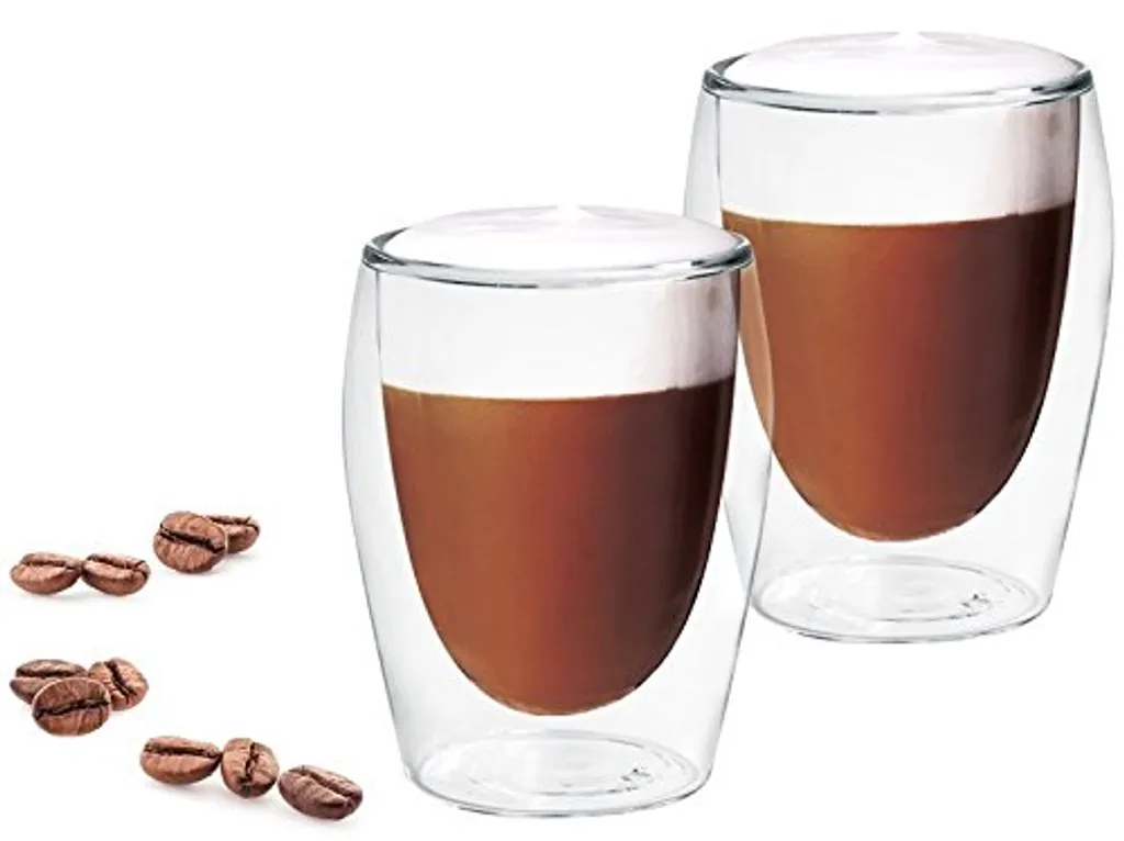 Boral Cappuccino Glas Ohne Henkel Doppelwandig Lounge 2er Set 1 Boral Cappuccino Glas Ohne Henkel Doppelwandig Lounge 2er Set