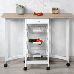 Kesper Küchenwagen Mit Erweiterbarer Arbeitsfläche 2581713 -Leonardo Verkäufe b26634de8b9d3221374c5ce181bcb0ca