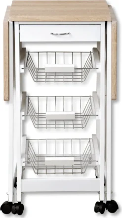Kesper Küchenwagen Mit Erweiterbarer Arbeitsfläche 2581713 -Leonardo Verkäufe b27f5d41d59168fefd42bceecf5a2c8e