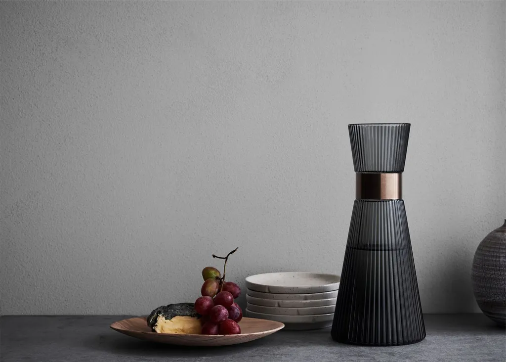 Rosendahl GRAND CRU MOUTHBLOWN Wasserkaraffe Smoke 5 Rosendahl GRAND CRU MOUTHBLOWN Wasserkaraffe Smoke – Bild 5