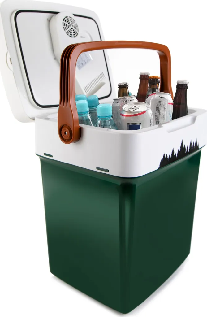 Tragbare Kühlbox Peme Ice-on Mini-Kühlschrank Für Auto Und Camping 32 Liter - In Pine Forest Grün 2 Tragbare Kühlbox Peme Ice-on Mini-Kühlschrank Für Auto Und Camping 32 Liter - In Pine Forest Grün – Bild 2