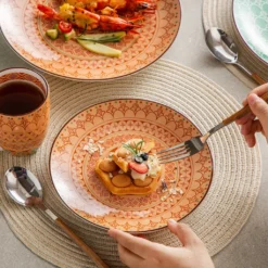 Vancasso Tafelservice Porzellan, Tulip Elegantes Geschirrset, 48 Teilig Kombiservice Mit Speiseteller, Dessertteller, Müslischalen Und Kaffeebecher Für 12 Personen -Leonardo Verkäufe b3b0d8ff2c226742468b80ac5cb4ccb7