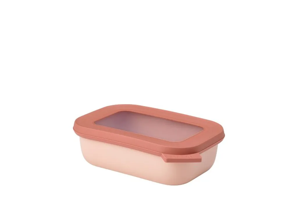 Mepal - Cirqula Vorratsdose Multi Schüssel & Schalen Rechteckig - Aufbewahrungsbox & Frischhaltedosen Mit Deckel - 500 Ml - Nordic Blush 1 Mepal - Cirqula Vorratsdose Multi Schüssel & Schalen Rechteckig - Aufbewahrungsbox & Frischhaltedosen Mit Deckel - 500 Ml - Nordic Blush