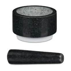Relaxdays Granit Mörser Mit Stößel Rutschfest -Leonardo Verkäufe b5ba7f62fd669f7e311191808f85f67a