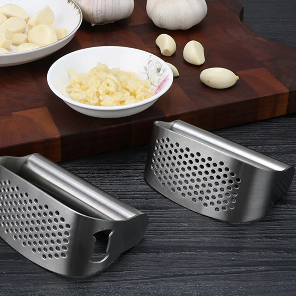 Knoblauch Ingwer Presse, Knoblauchpresse, Crusher Squeezer Stampfer 304 Edelstahl Crusher Squeezer Für Knoblauch Ingwer 8 Knoblauch Ingwer Presse, Knoblauchpresse, Crusher Squeezer Stampfer 304 Edelstahl Crusher Squeezer Für Knoblauch Ingwer – Bild 8