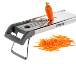 Stoneline Edelstahl Gemüsehobel Mit 5 Schneideinsätzen -Leonardo Verkäufe ba5ddec3ff88ed6590496a9d86669540