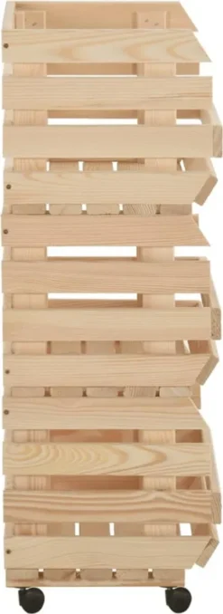 VidaXL Gemüsewagen 77x30x80 Cm Massivholz Kiefer 15 VidaXL Gemüsewagen 77x30x80 Cm Massivholz Kiefer -Leonardo Verkäufe bb4b3f4a91d5d24b8b2bfdfc5f1e26ce