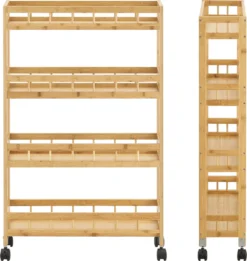 Küchenwagen Pyhäjoki Auf Rollen Servierwagen Aus Bambus Aufbewahrungswagen 96 X 60 X 18 Cm Speicherwagen Natur 10 Küchenwagen Pyhäjoki Auf Rollen Servierwagen Aus Bambus Aufbewahrungswagen 96 X 60 X 18 Cm Speicherwagen Natur -Leonardo Verkäufe bc04b727ad611a04693dbce6d030afe0