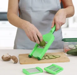 Genius Nicer Dicer Speed Light Handhobel Set 5-tlg. -Leonardo Verkäufe bdc35944e3265a91c84b8a73fafa29d8