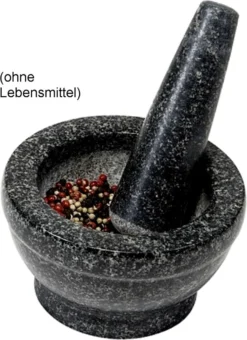 KESPER Mörser Granit Ø 16 Cm H: 8,5 Cm Mit Schlegel 71501 -Leonardo Verkäufe c024c456829419fbda473ef80d03991c