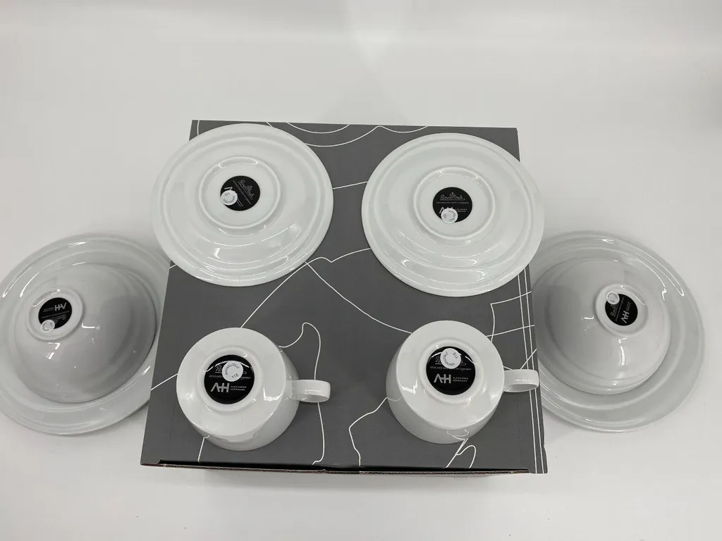 Alexander Herrmann Geschirr-Set 8-teilig, Rosenthal Porzellan, Weiß - 28495 6 Alexander Herrmann Geschirr-Set 8-teilig, Rosenthal Porzellan, Weiß - 28495 – Bild 6