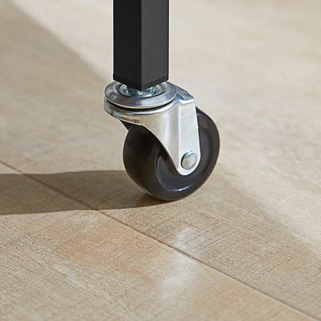 SoBuy FKW112-PF Küchenwagen Servierwagen Küchenregal Kücheninsel Flurschrank Sideboard Beistelltisch Rollwagen Industrie-Design BHT Ca.: 100x93x45cm 9 SoBuy FKW112-PF Küchenwagen Servierwagen Küchenregal Kücheninsel Flurschrank Sideboard Beistelltisch Rollwagen Industrie-Design BHT Ca.: 100x93x45cm – Bild 9